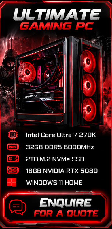 Ultimate Gaming PC — enquire for a quote