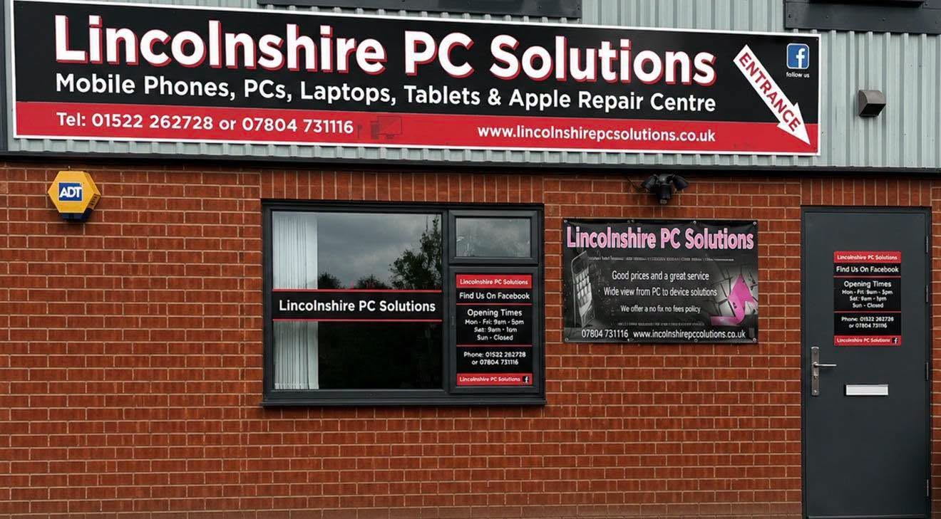 Lincolnshire PC Solutions shop front